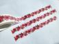 Preview: Washi Tape Red Flowers